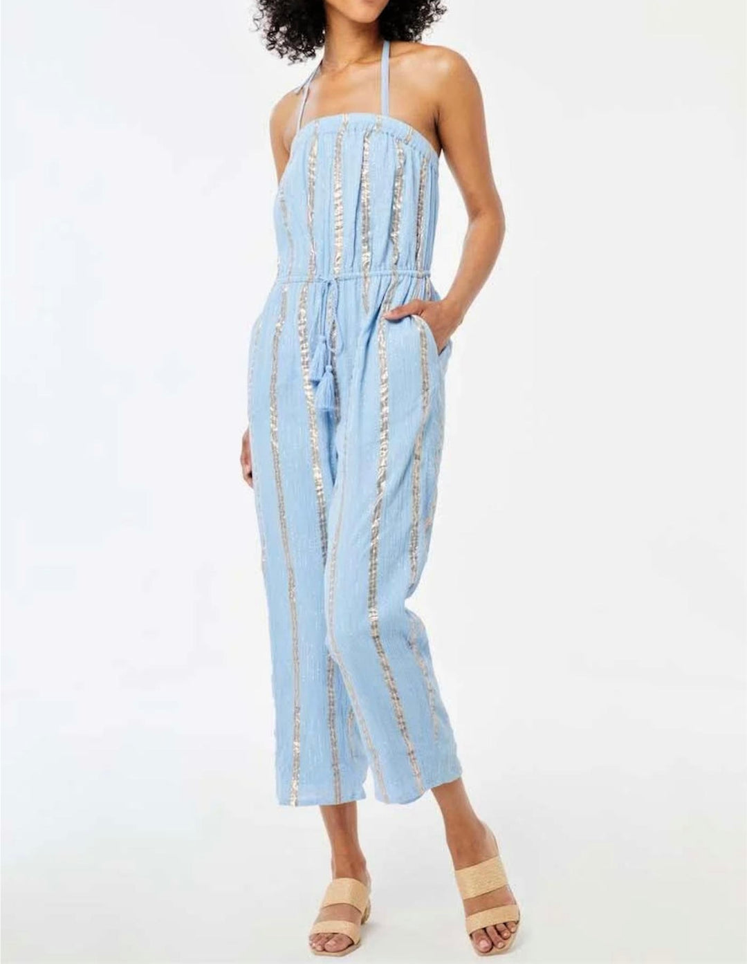 Payton Halter Jumpsuit | Small | New with Tags