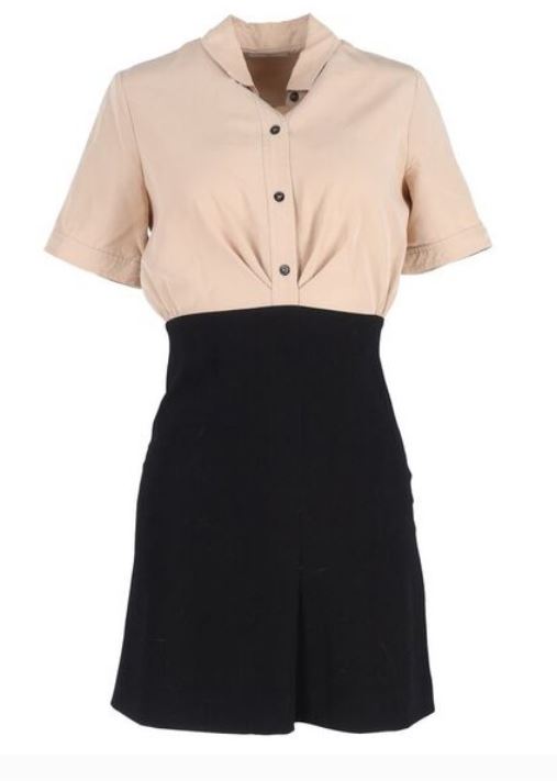 Trompe L'oil Dress | Size (38) 6 Medium