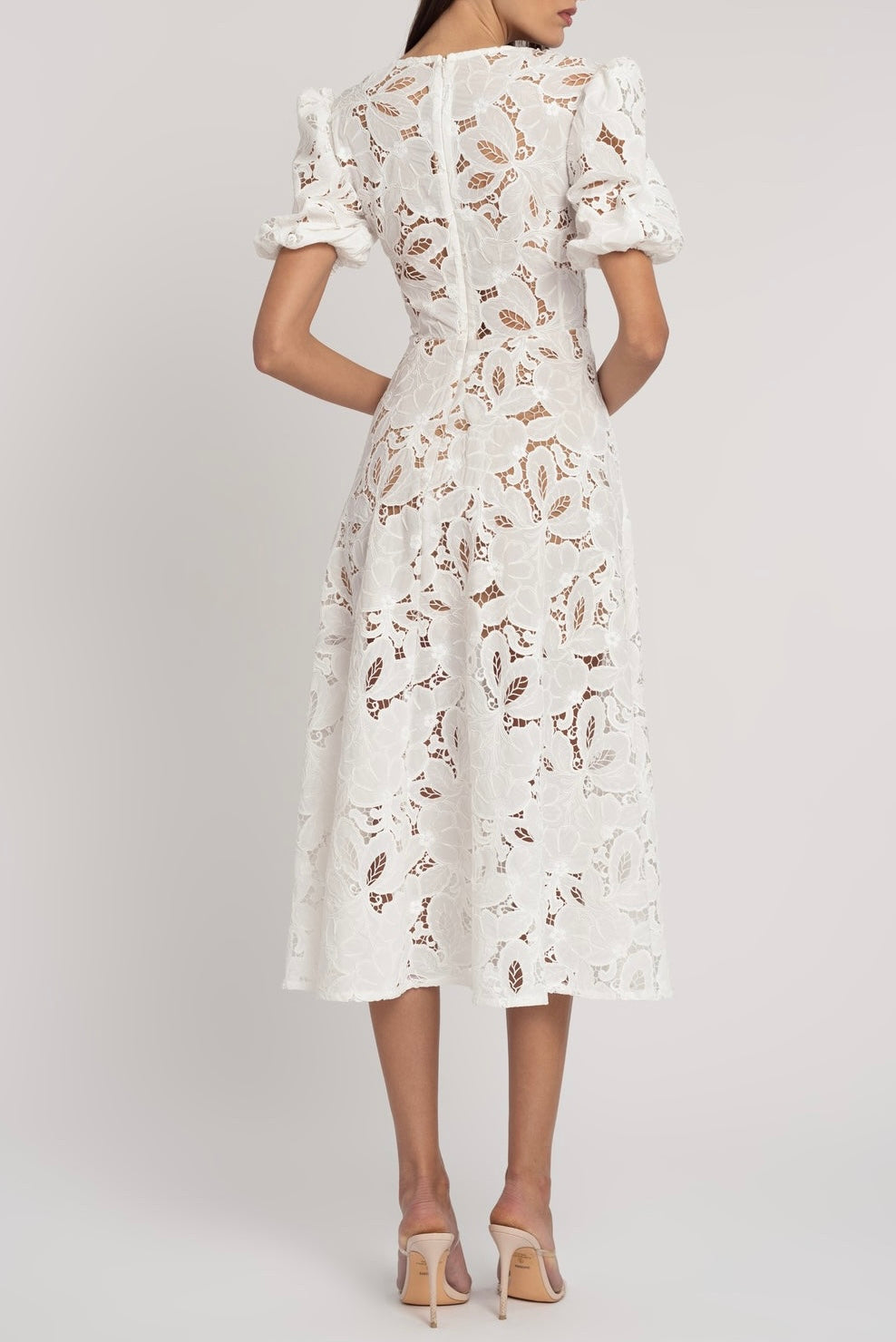 Chloe Lace Midi Dress | Size 12
