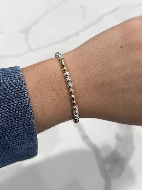 Bara Boheme Triple 2 Tone Bracelet 5mm