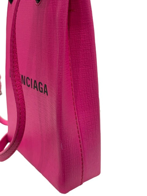 Logo Shopping Phone Holder Crossbody