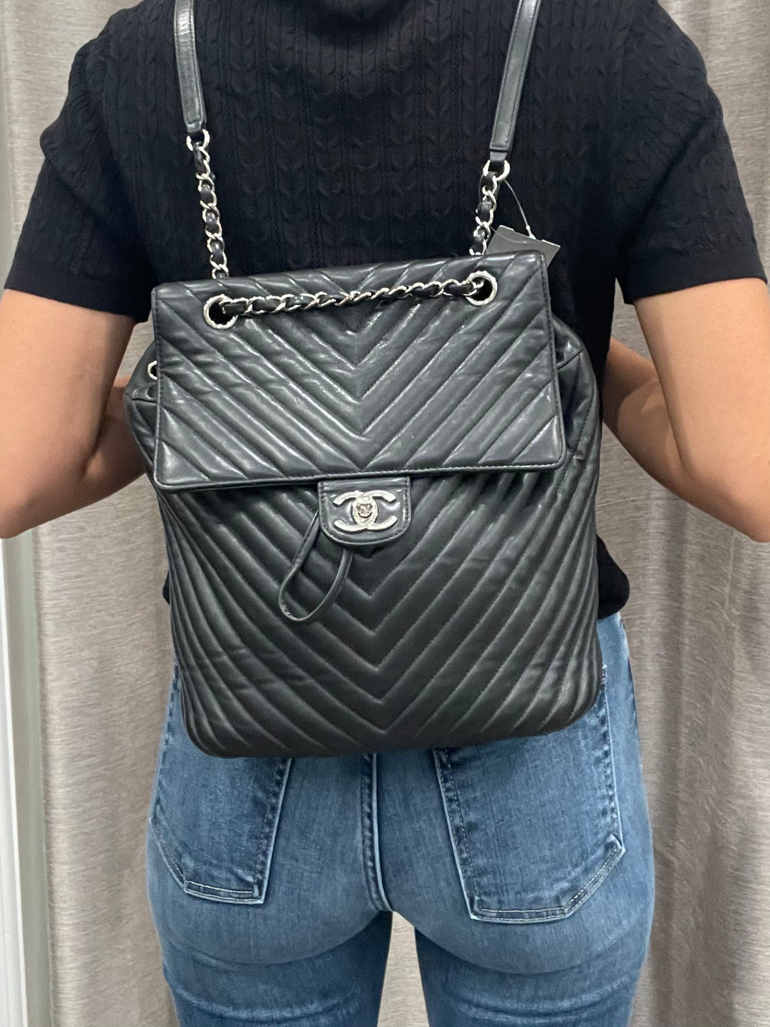 Urban Spirit Quilted Lambskin Backpack
