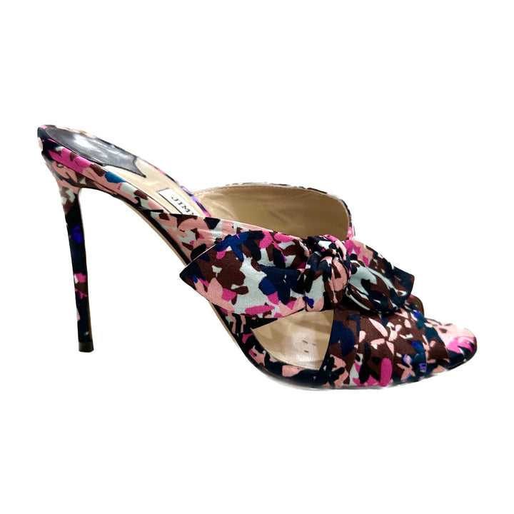 Keely 100 Floral Satin Heels - Size 38.5