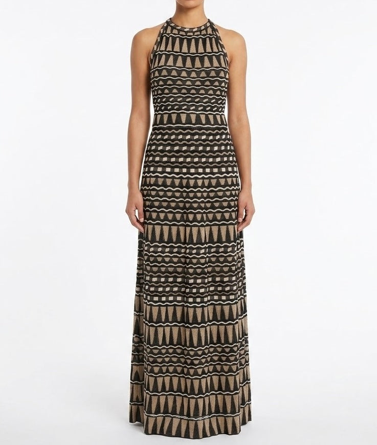 Halter Maxi Dress | Size 0/2