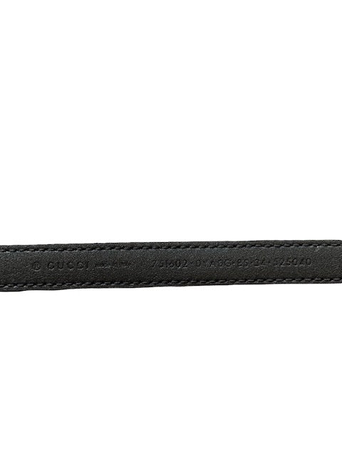 Logo Thin Belt 15mm - Size 85-34