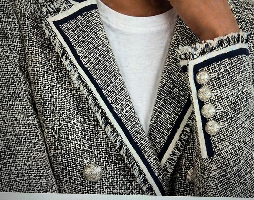 Theron Tweed Blazer | Size 8 | New with Tags