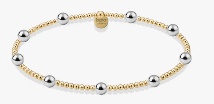 Bara Boheme ELEA 2 Tone Beaded Bracelet